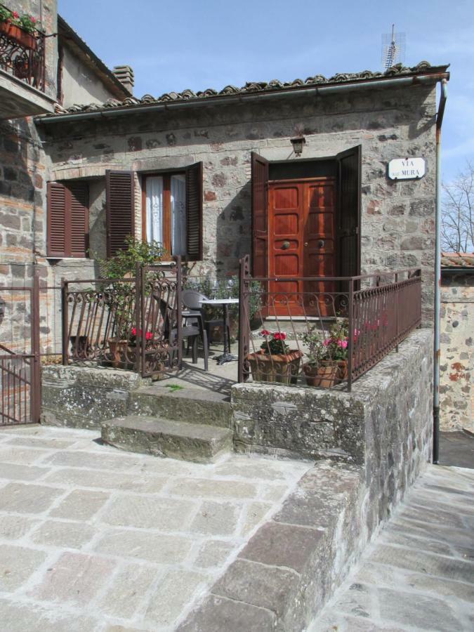 Villa Casa della piazza Radicofani Esterno foto