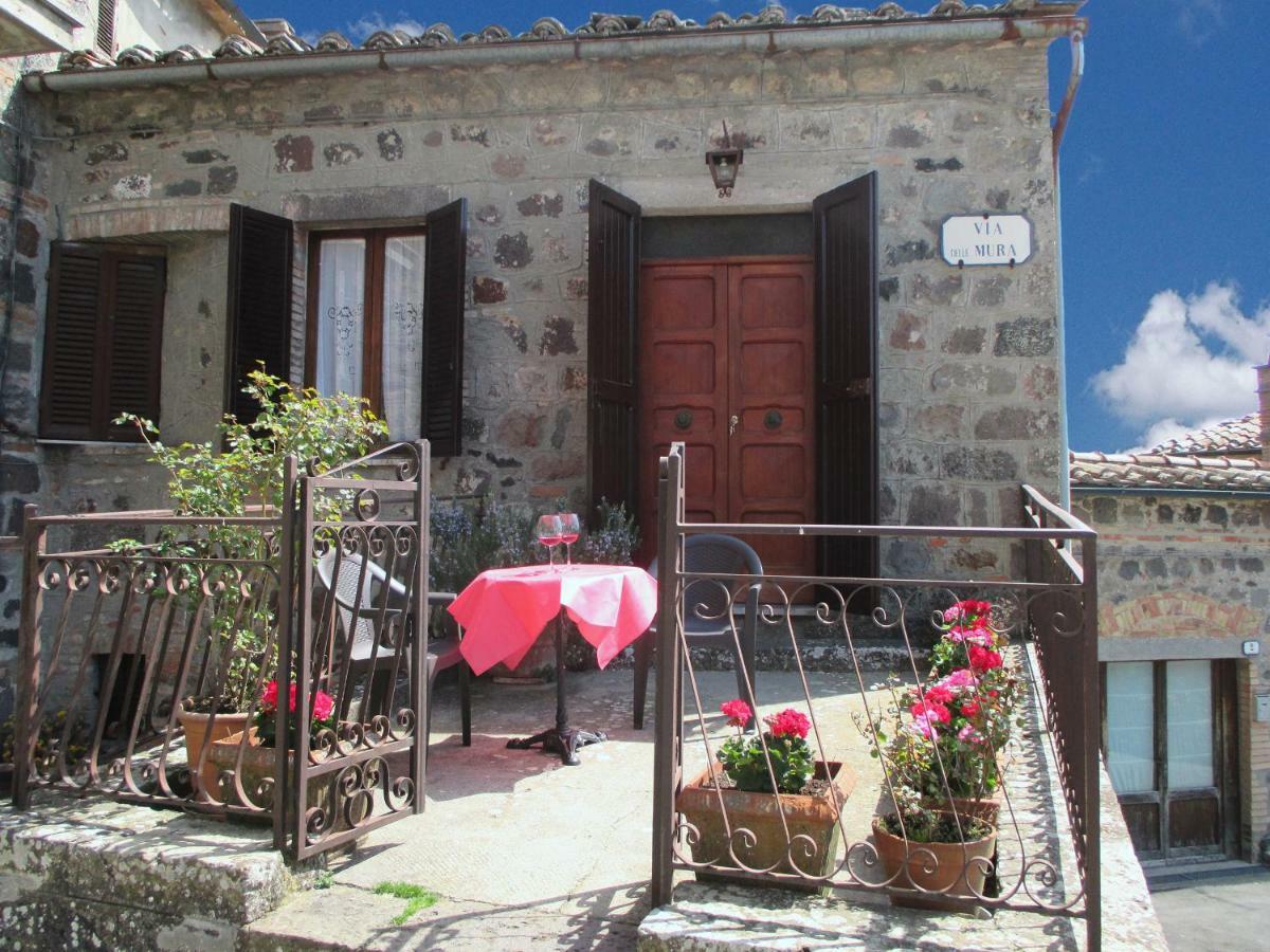 Villa Casa della piazza Radicofani Esterno foto